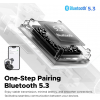 SOUNDPEATS Clear Black אוזניות אלחוטיות בצבע שחור